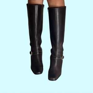 Vintage Anne Klein Knee-High Riding Boots